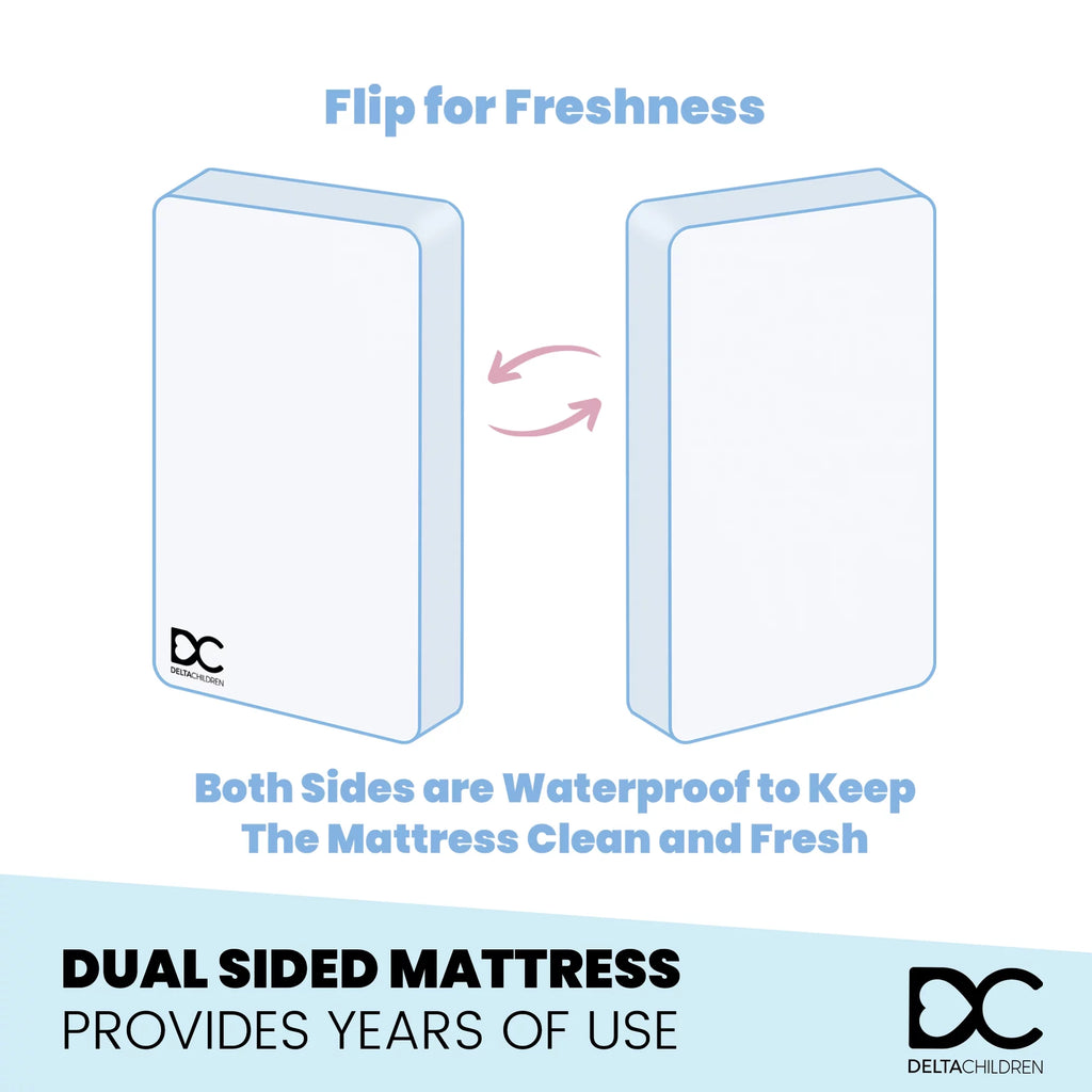 5.5 Dual Sided Crib & Toddler Mattress K65292
