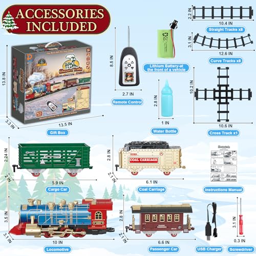 Rechargeable Electric Train Set with Remote Control P23005