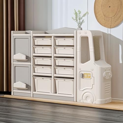10 Bin 2 Cabinet 3 Shelf Toy Storage Organizer S684