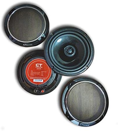 6.5” 240 Watt 2-Way Weatherproof Coaxial Car Speakers, Pair Pack of 2 I539331