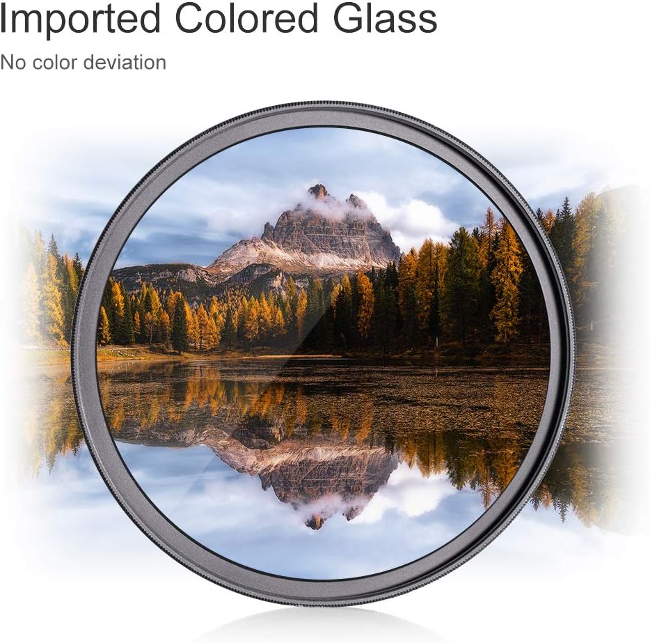 37mm ND8 ND64 CPL Circular Polarizer Filter Kit with Multi-Layer Coatings Pack of 2 U88907