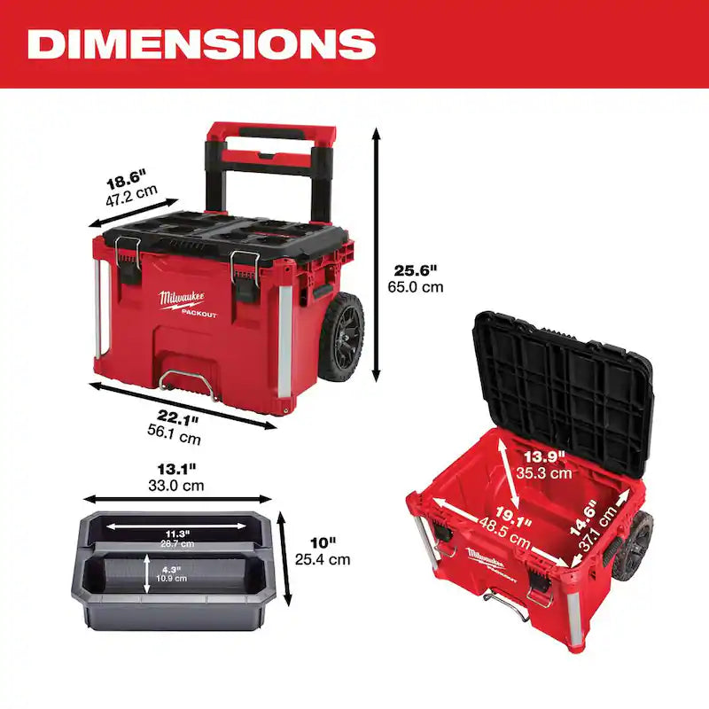 22 in. Rolling Tool Box and 3-Drawer I99421