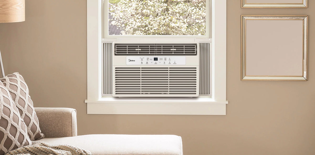 8,000 BTU 115V Smart Window Air Conditioner with Remote S994
