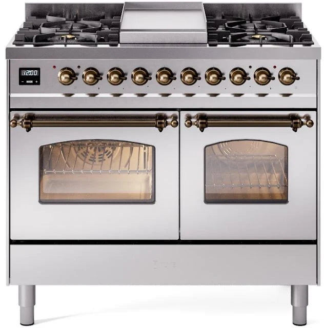 40 Dual Fuel Natural Gas Range in Stainless Steel Y128798