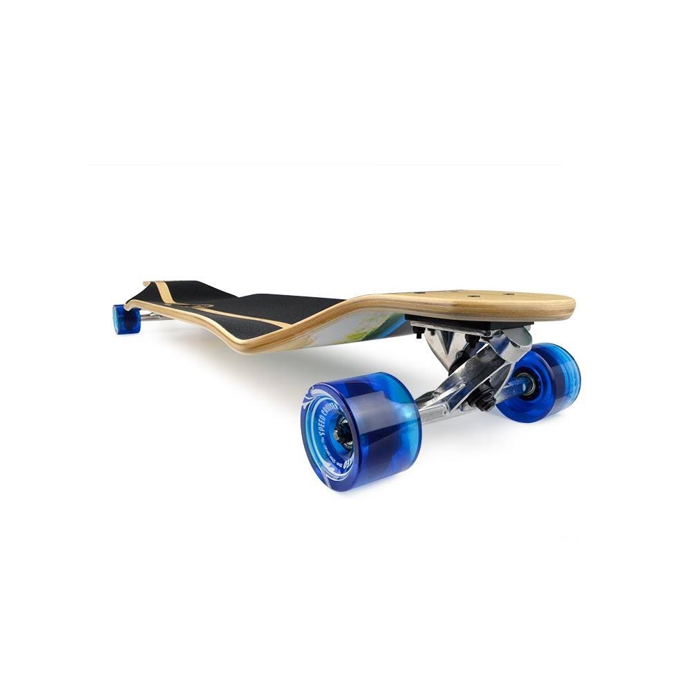 Checker Purple Drop Down Longboard Complete D287719