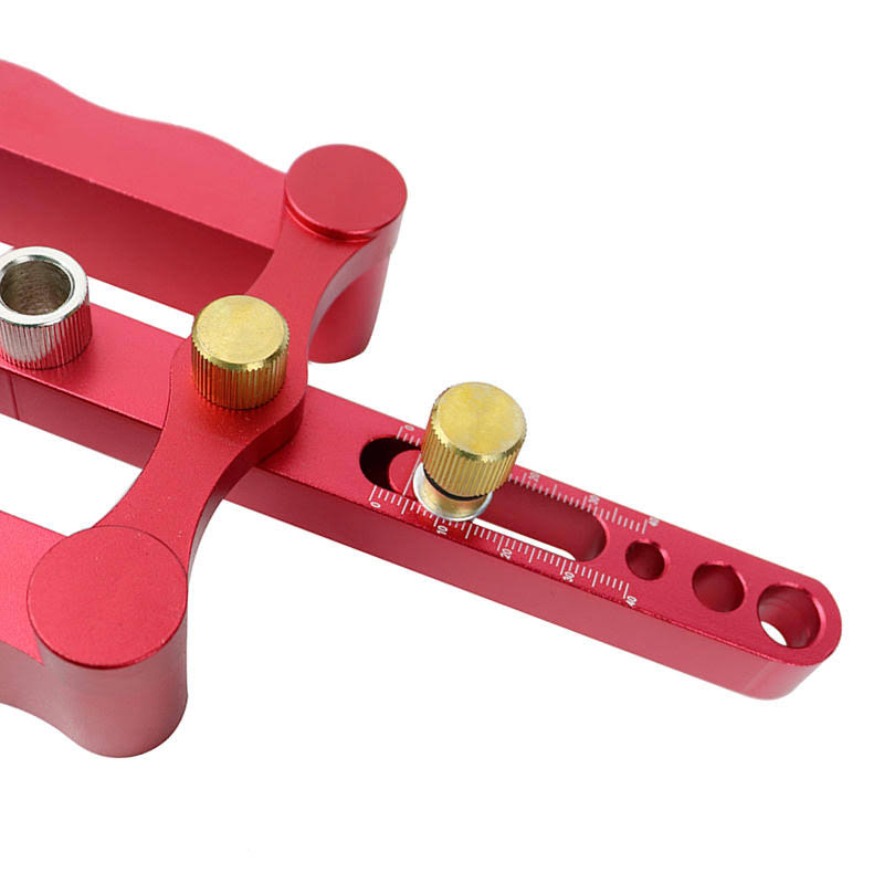 6/8/10mm Self-Centering Doweling Jig Drill Guide Kit F9334