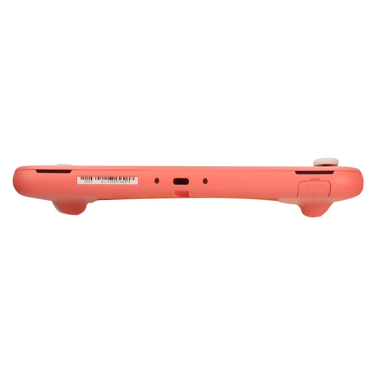 Coral Nintendo Switch Lite Console with Black In Ear Headphones B3151