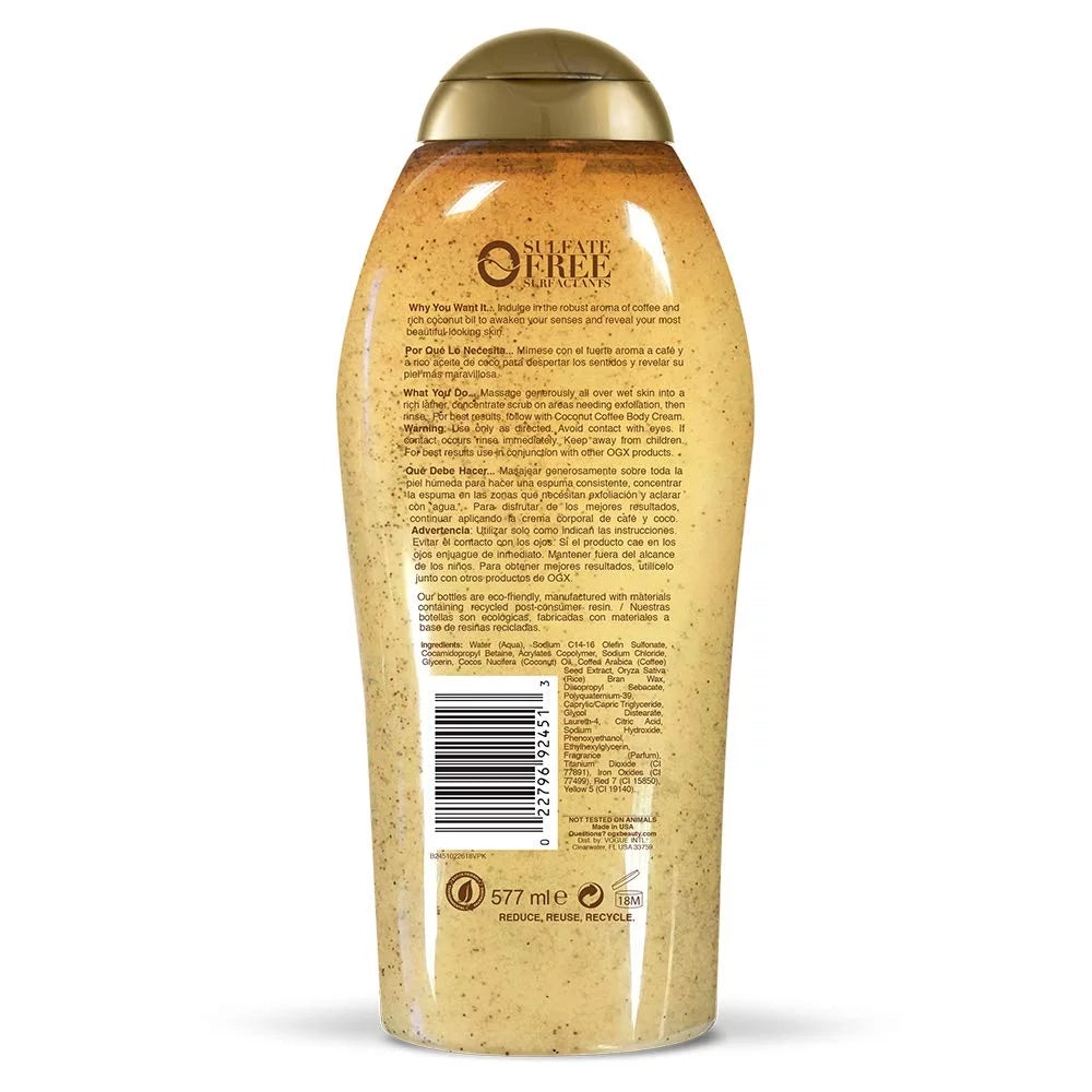 5 Pack 19.5 Ounce Body Scrub & Wash T2769