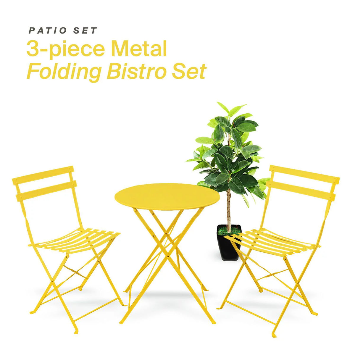 3 Piece Portable Porch Furniture Set U6244