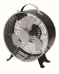 10'' Black Metal Drum Fan Q6336