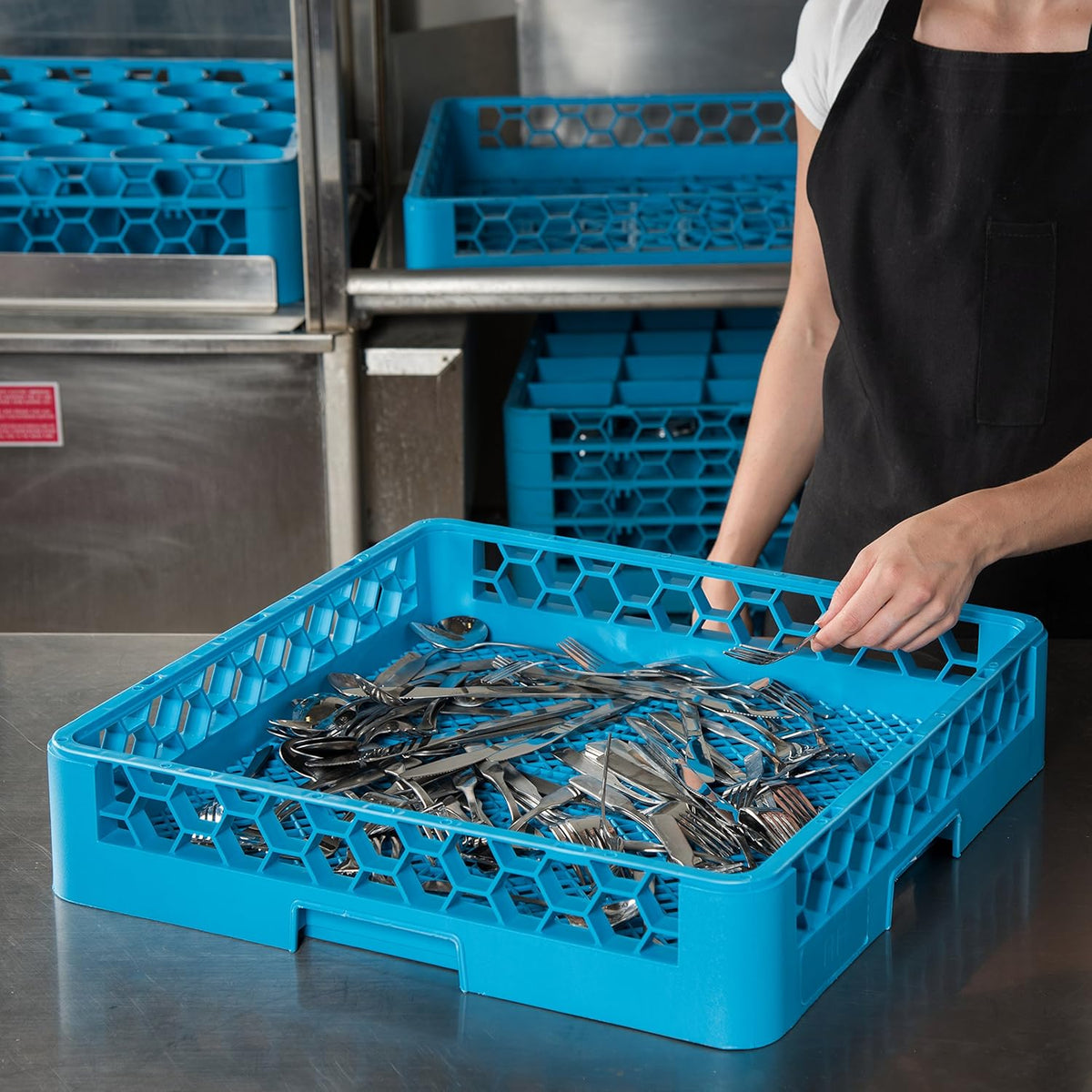 Blue Flatware/Open Rack (Pack of 6) N669