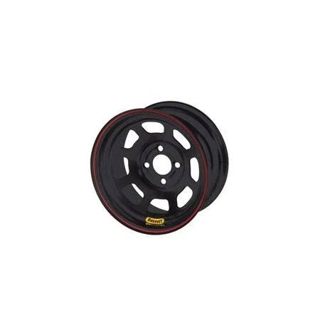 Black 14x8 D-Hole Wheel Y9752