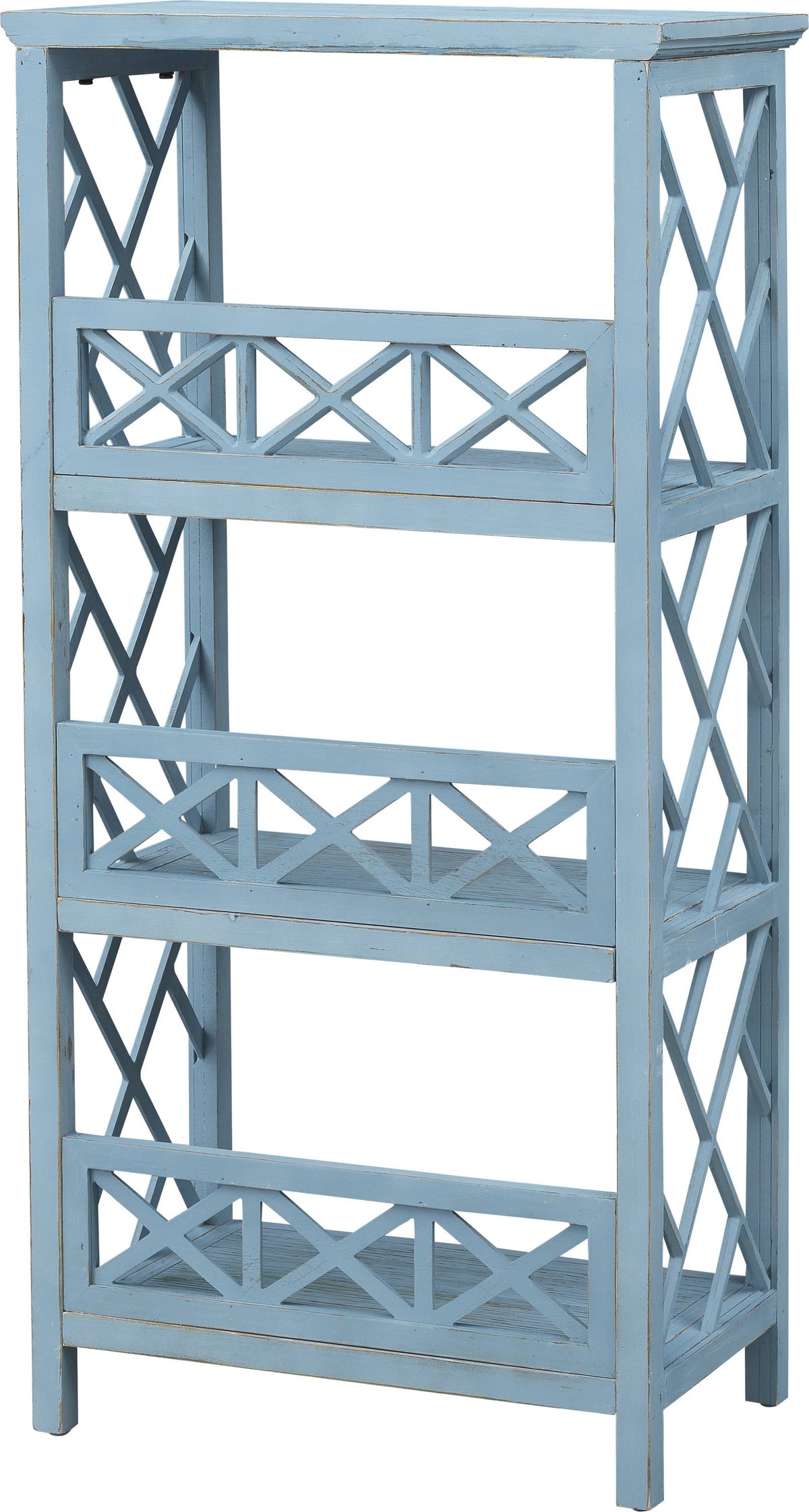 Blue Bookcase Z9662