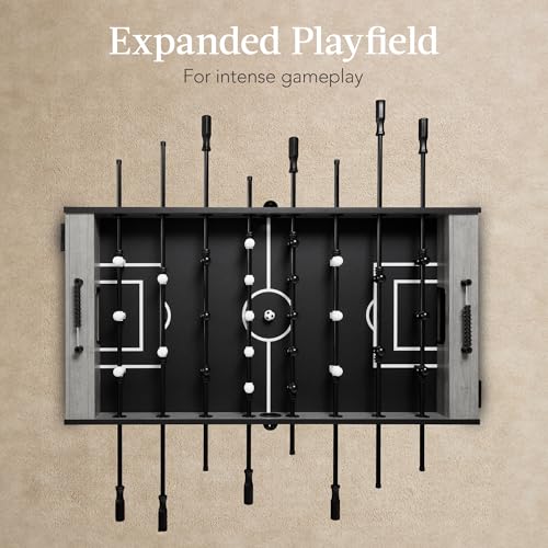 54in Full-Size Foosball Table with 2 Balls A727