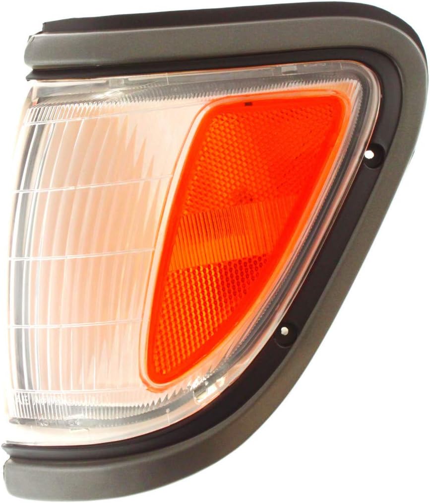 Black Parking/Side Marker Light Assembly Pair S7016