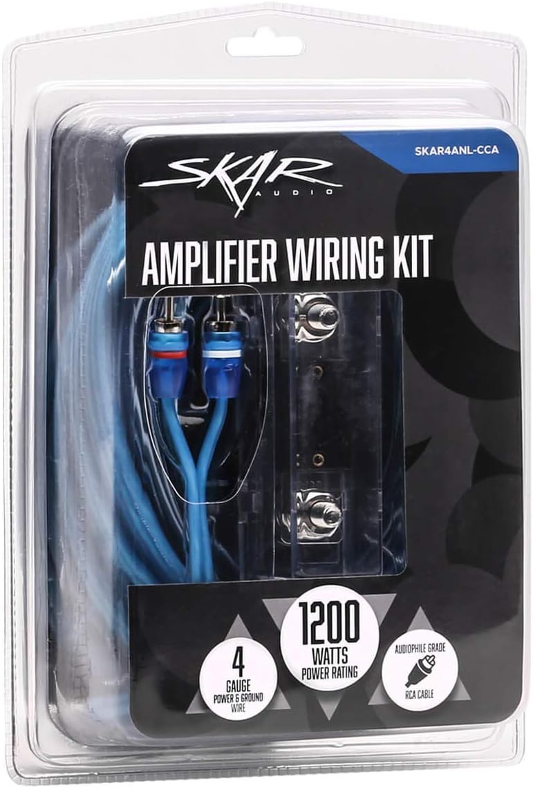 1/0 Gauge CCA Amplifier Installation Wiring Kit Q19093