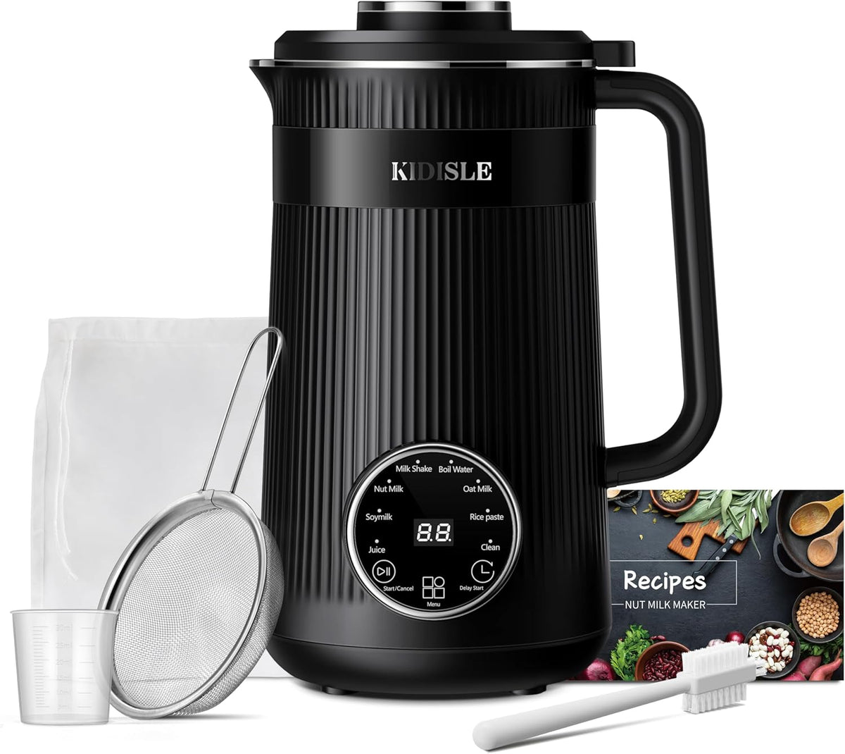32oz Nut Milk Maker Blender, Black Y49989