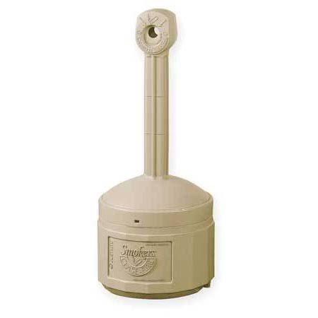 Butt Can, Adobe Beige, Capacity 4 Gallons T1373