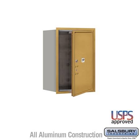 4C Horizontal Aluminum Mailbox A26428