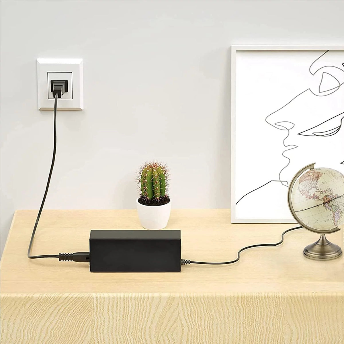 19V AC/DC Adapter 120W Power Supply Cord Y34404