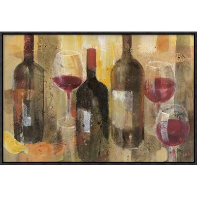 Black Framed Canvas Print D845