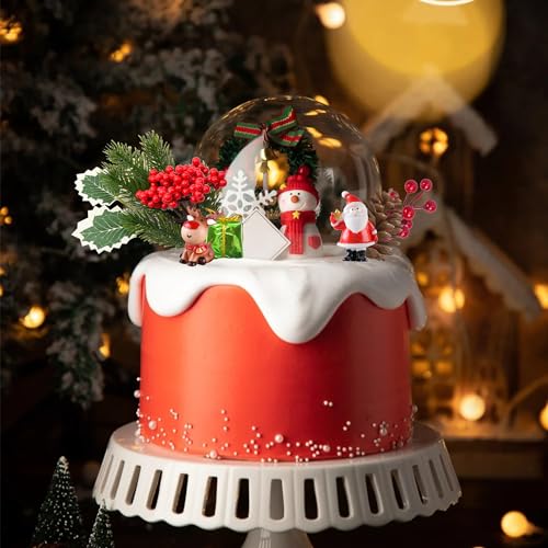 14PCS Christmas Cake Topper Gold B765673
