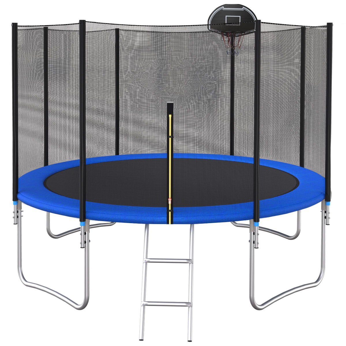 16FT Trampoline with Basketball Hoop 1600LBS W6812