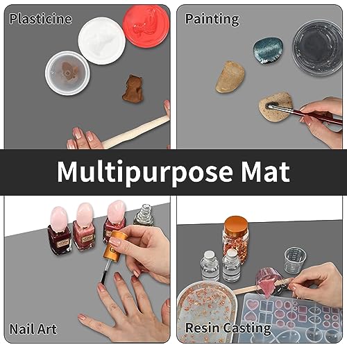 2 Pack Extra Large Silicone Heat Resistant Non-Slip Counter Mat J245