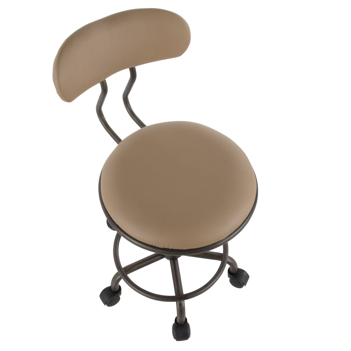 Antique Metal Camel Task Chair N82795