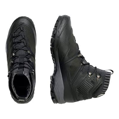 Black-Titanium Ducan Knit High GTX Shoes O647289