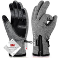 -10℉ Waterproof Winter Gloves, 5-Layer Thermal Touch Screen Gloves R609738