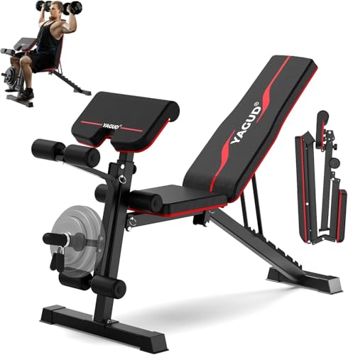 800 LB Adjustable Incline Decline Weight Bench I5464