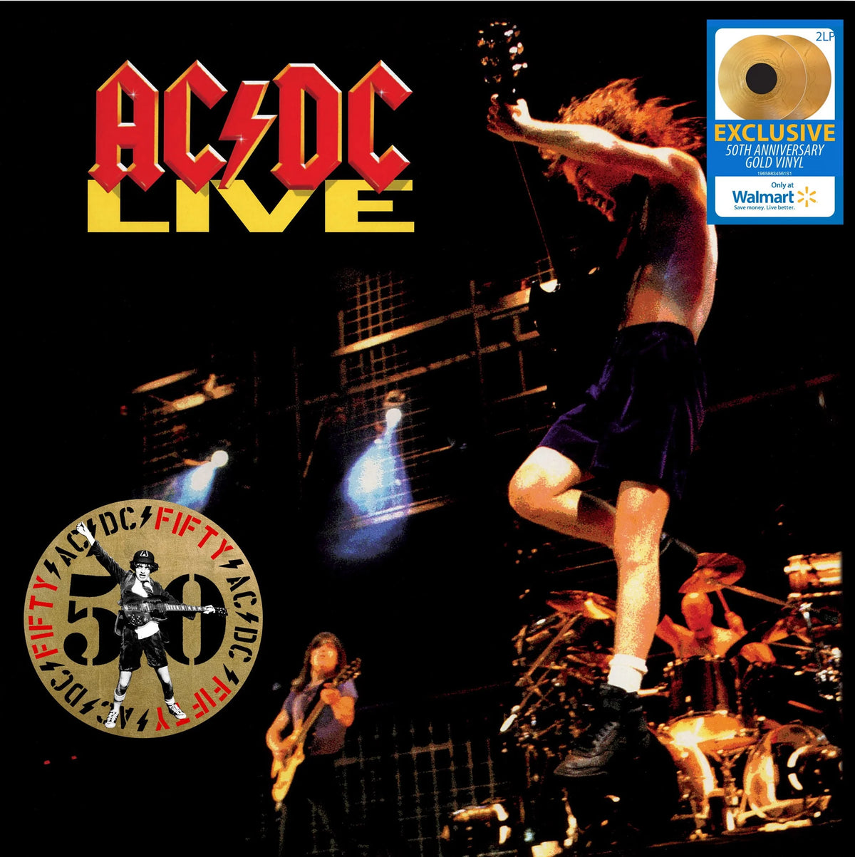 AC/DC Live Gold Vinyl 2 LP B46328