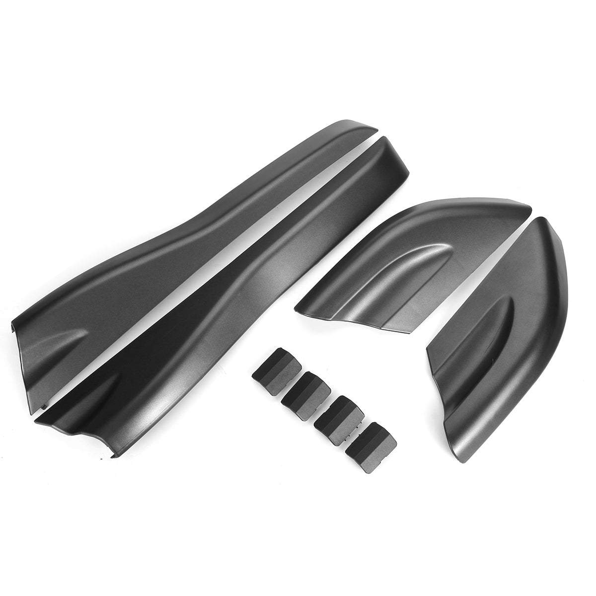 Black Car Roof Rack Rail End Cover Cap for Hyundai Tucson R472518