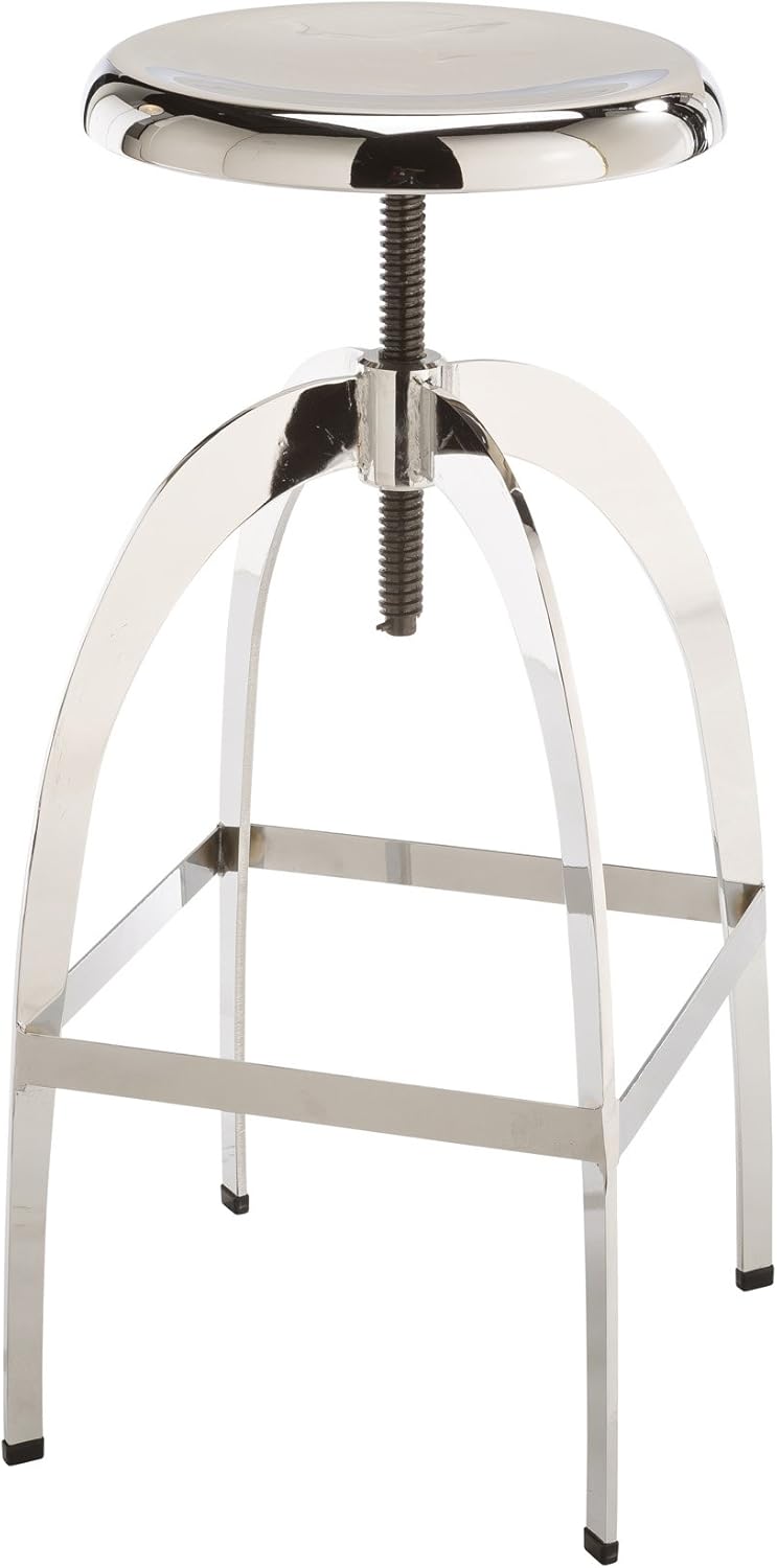 Chrome Adjustable Barstool Q861616