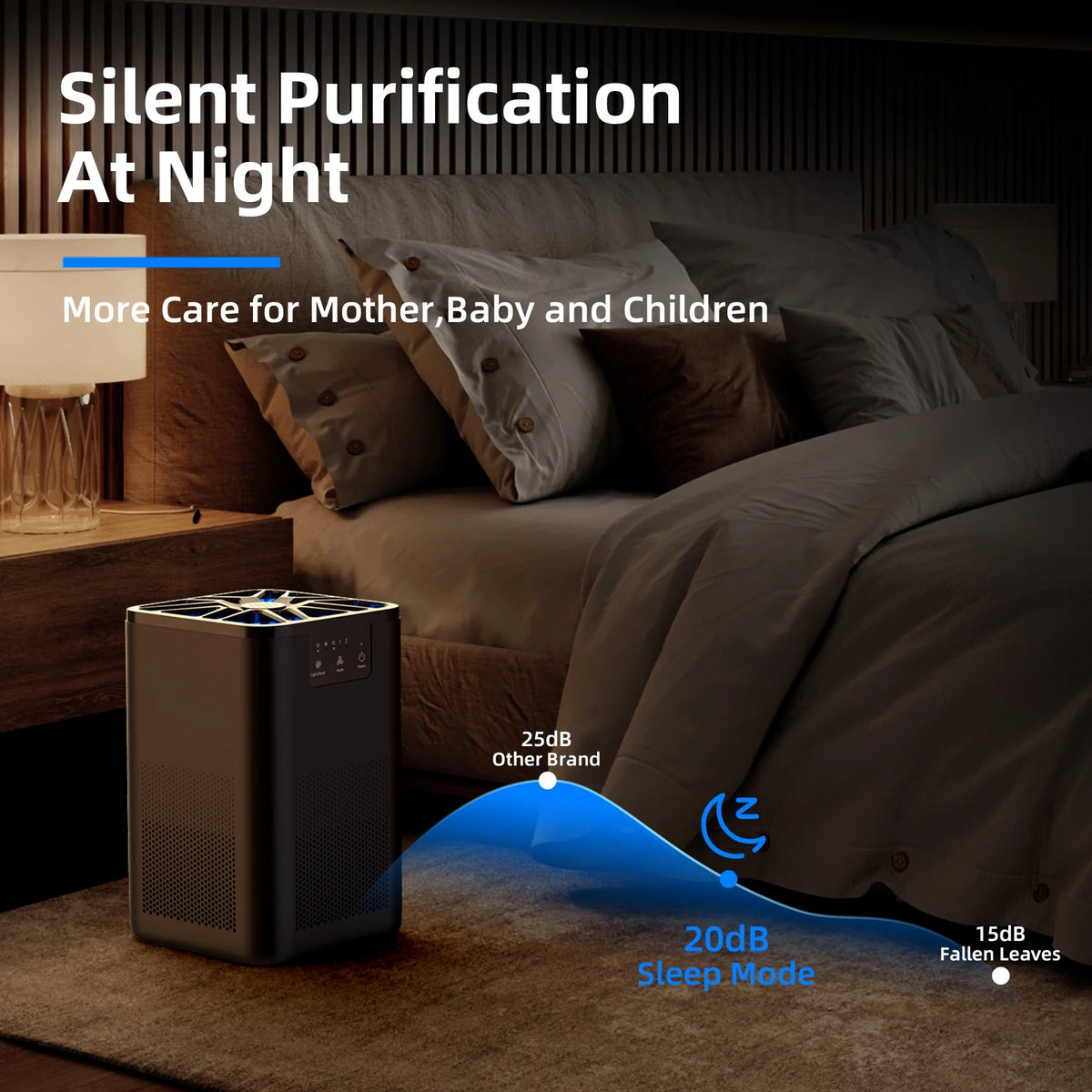 Black HEPA Air Purifier I608898