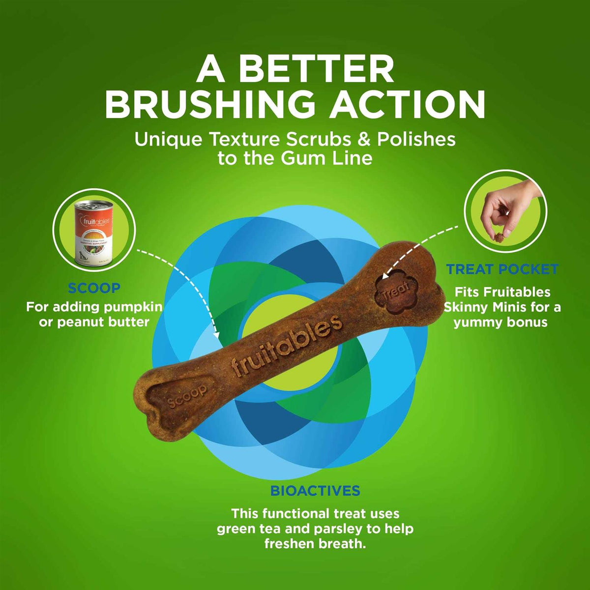 Bioactive Fresh Mouth Dental Chews Q3426