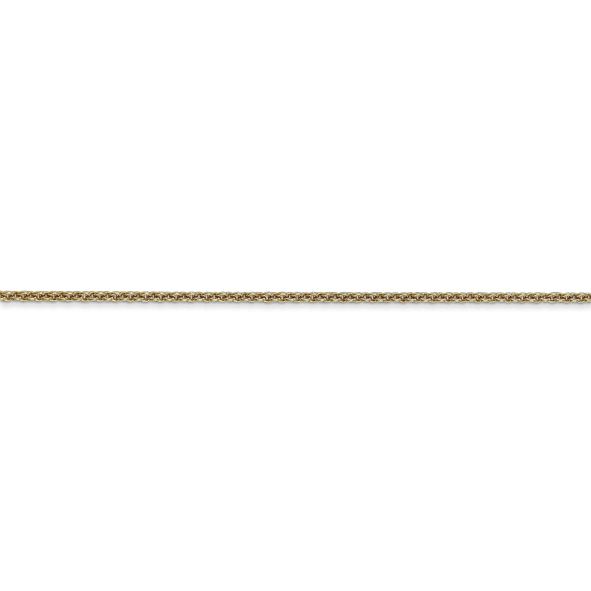 14k Yellow Gold Cable Chain Necklace Y977231
