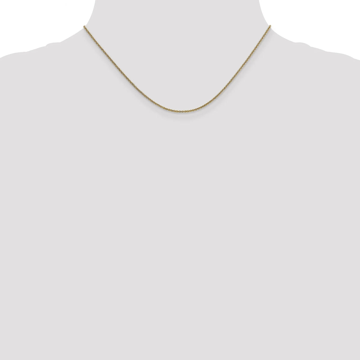 14k Yellow Gold Cable Chain Necklace Y977231