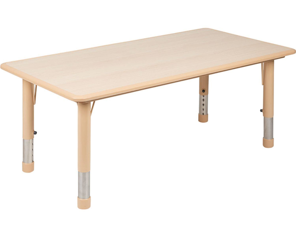 Adjustable Natural Plastic Activity Table H62321