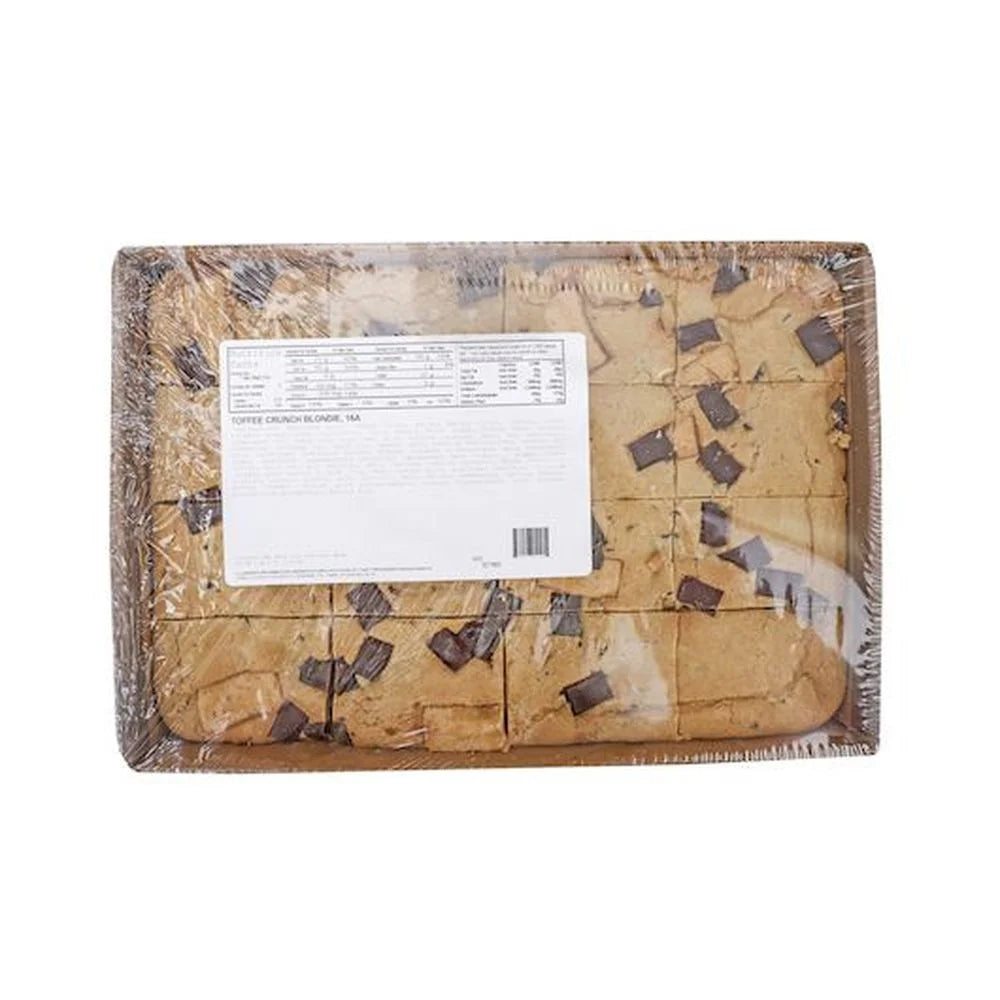 16 Slice Blondie Toffee Crunch Dessert Bar V7700