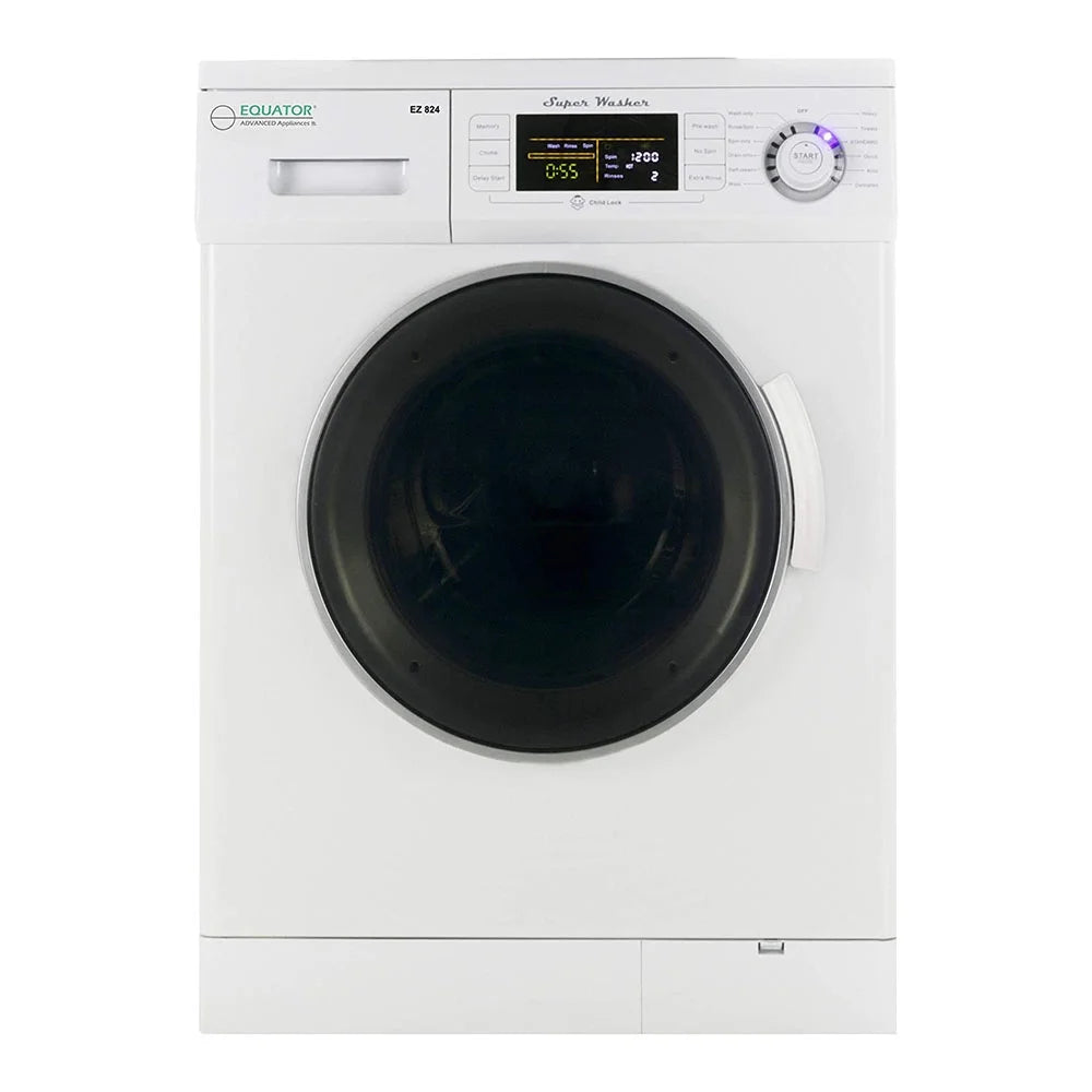 13 lbs Compact 110V Washer 1200 RPM 12 Programs E798
