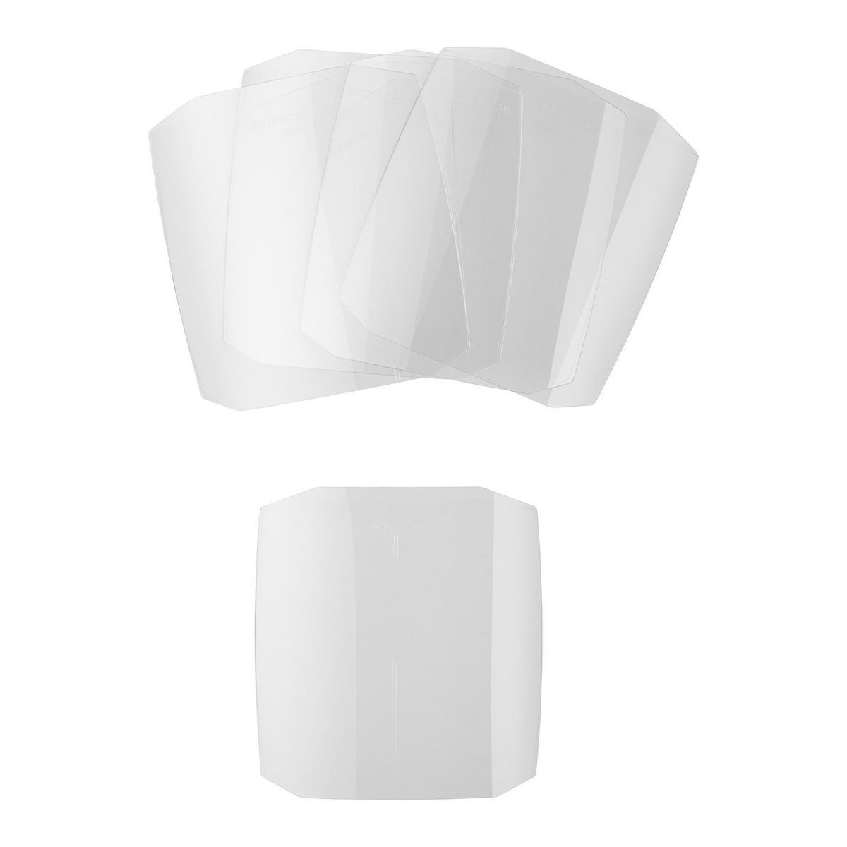 5.8 in. x 6 in. Welding Lens Covers, 6-Piece L109
