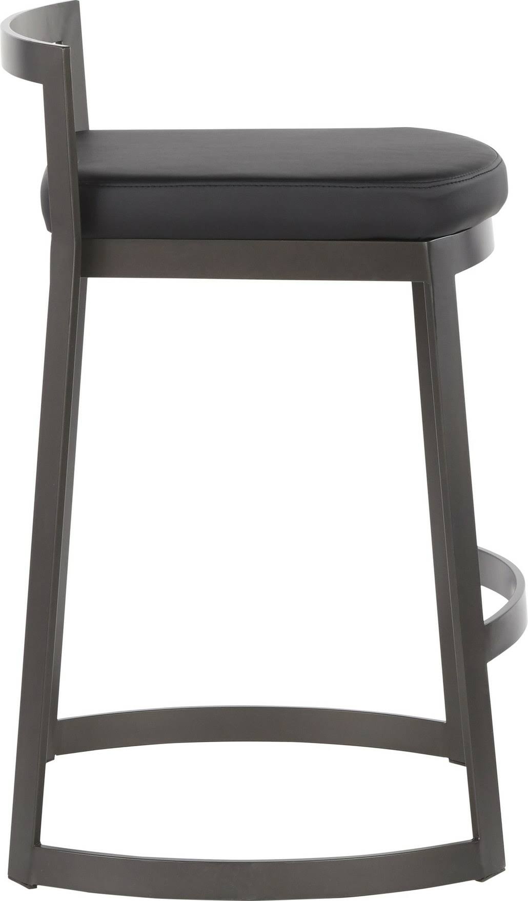 Black Set of 2 Counter Stool P172