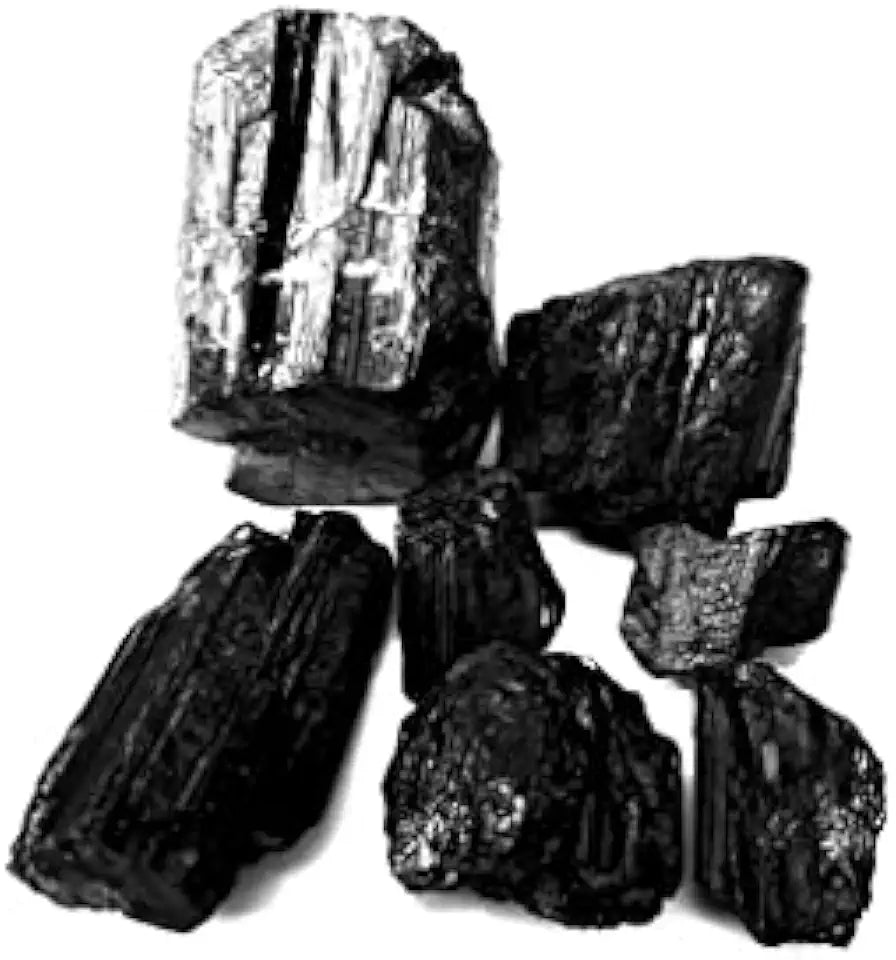 Black Crystal Tourmaline 250 Gm Healing Stone B872426