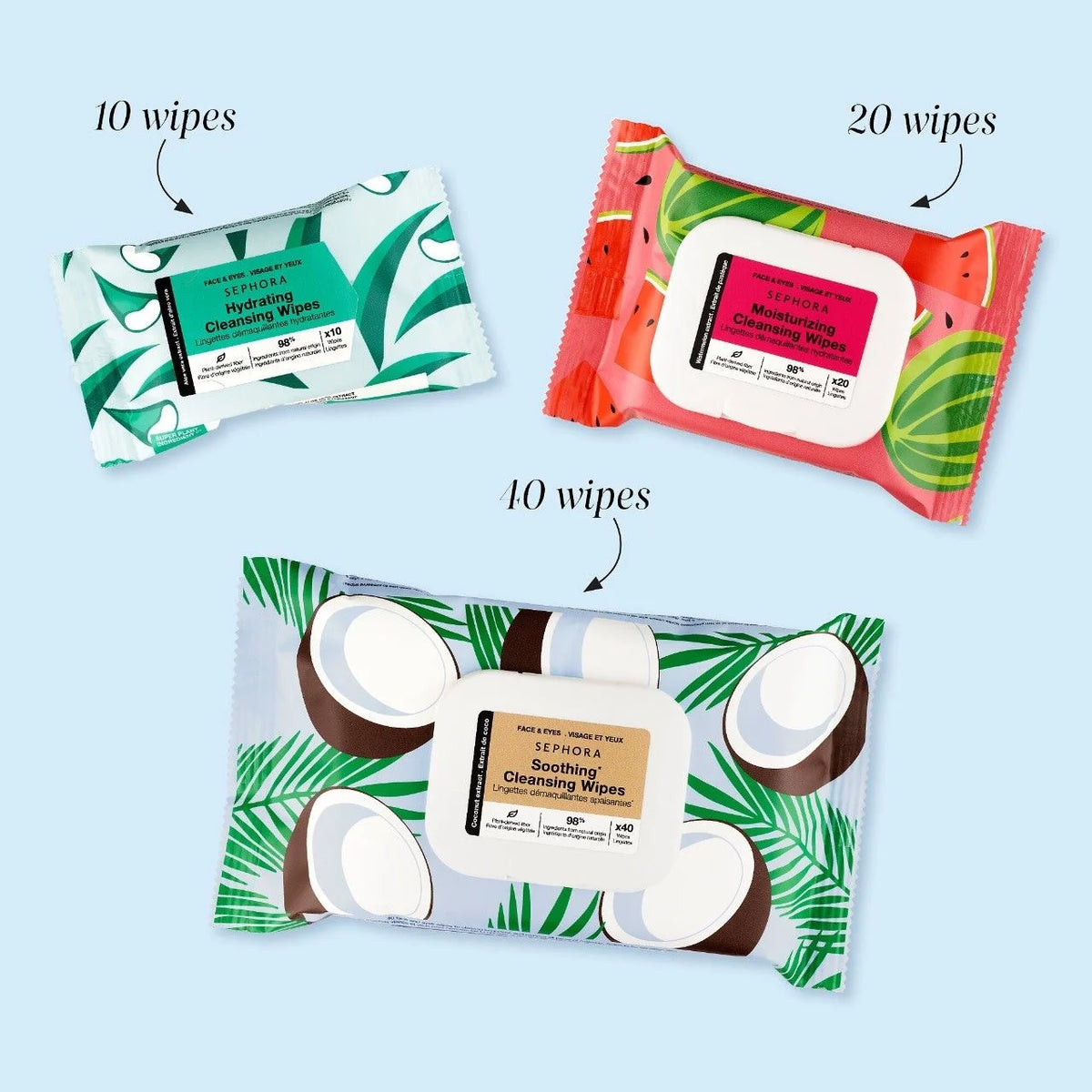 Cleansing + Exfoliating Wipes M6813