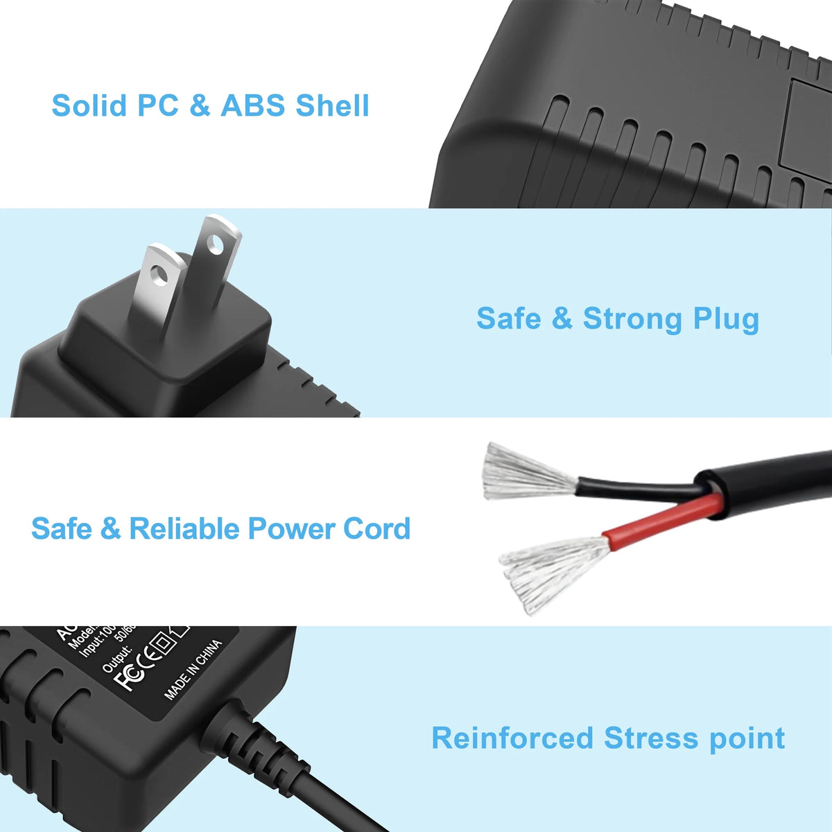 AC DC Adapter Power Supply Cord Cable Charger E4462