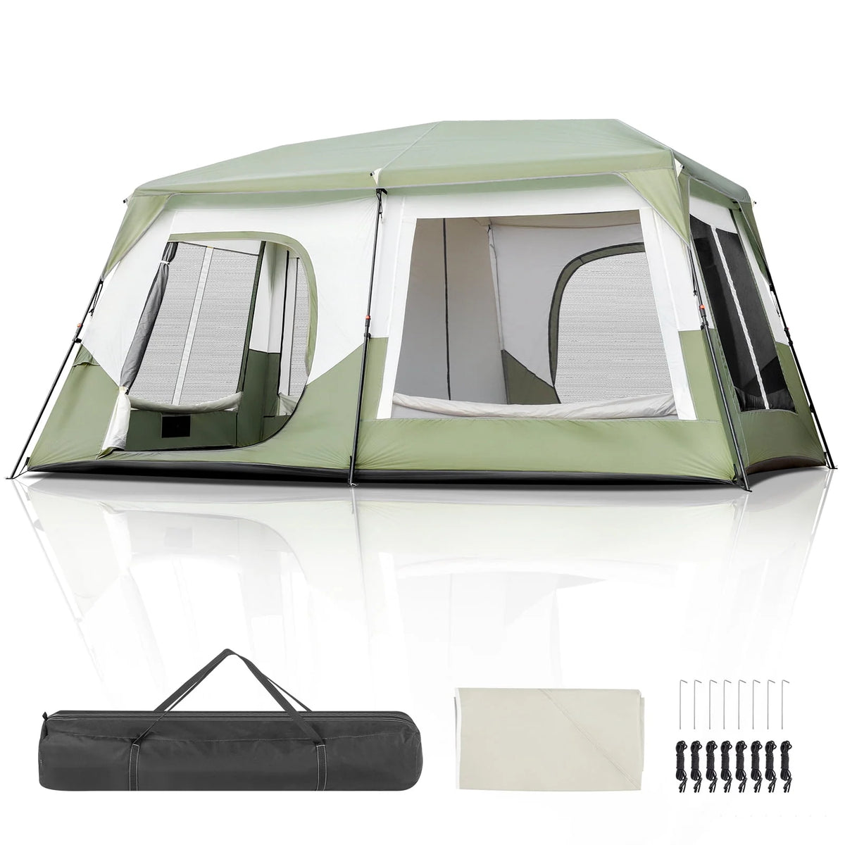 10 Person Multi Room Tent with Carry Bag K637008