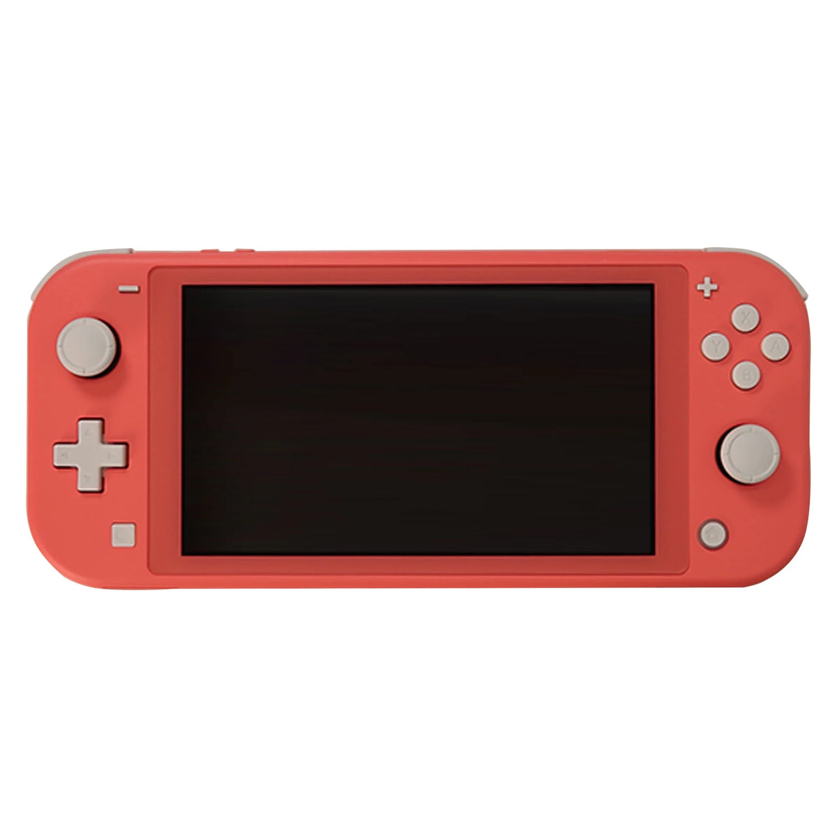 Coral Nintendo Switch Lite Console with Black In Ear Headphones B3151