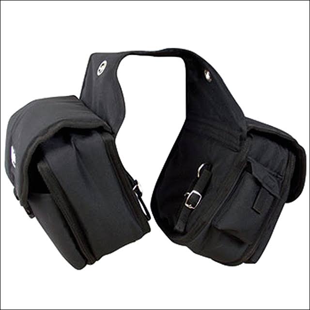 Black Medium Rear Saddle Bag D8089
